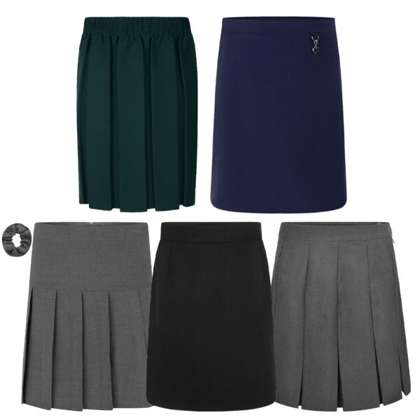 Girls School Skirts Thumbnail
