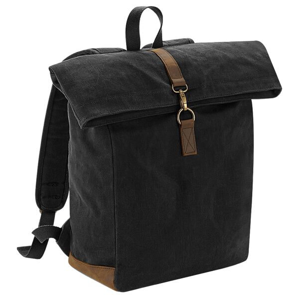Quadra Heritage Waxed Canvas Backpack Thumbnail