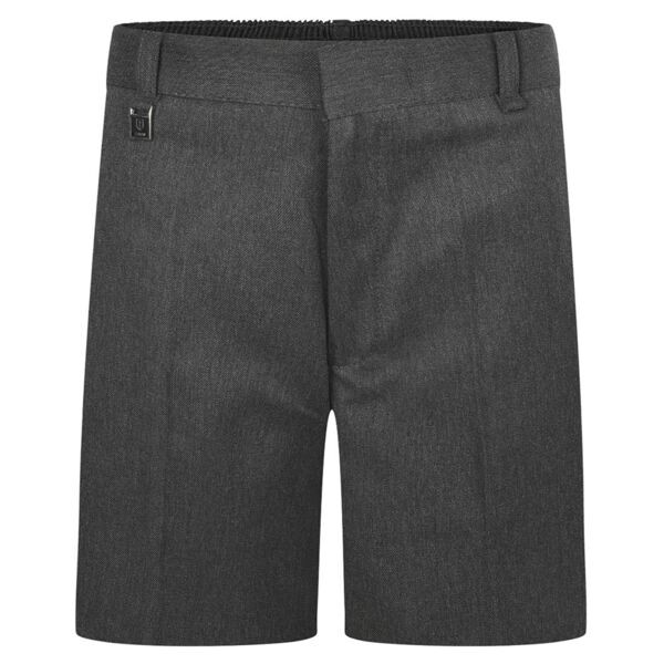 Grey Bermuda Sturdy-Fit School Shorts Thumbnail