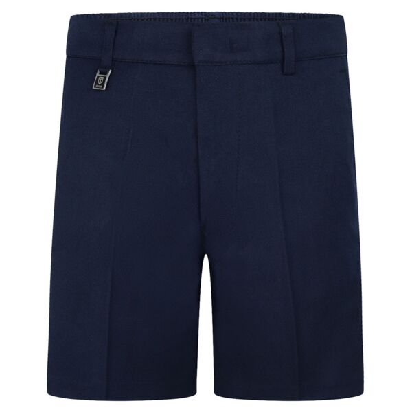 Navy Blue Bermuda Sturdy-Fit School Shorts Thumbnail