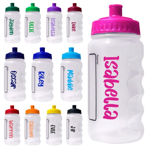 Water Bottle with Printed Name (BPA Free) - 500ml Thumbnail