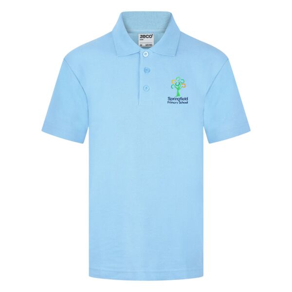 Springfield Primary School Polo Shirt Thumbnail