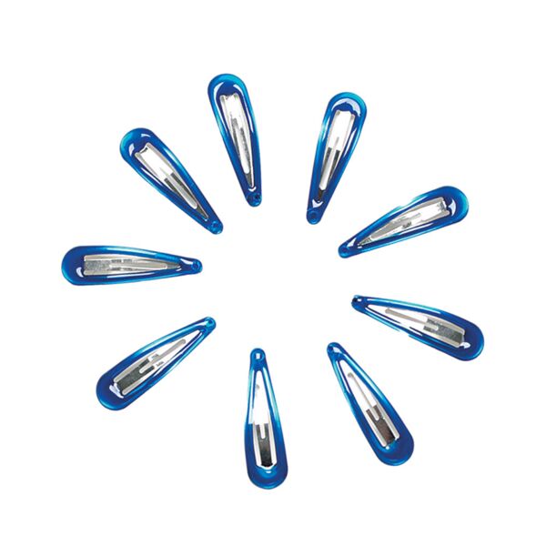 Royal Blue School Hair Clips Thumbnail