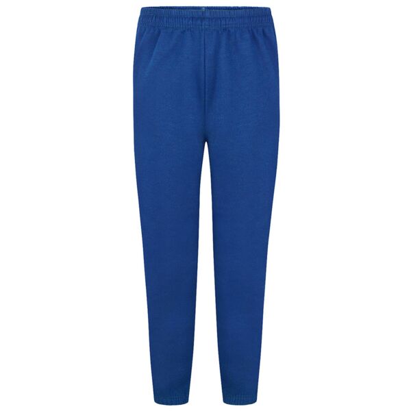 Royal Blue Tapered Jogging Bottoms  Thumbnail