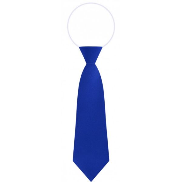 Elastic Royal Blue Tie Thumbnail