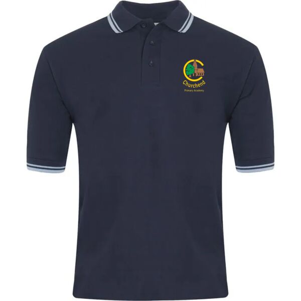 Adult Churchend Primary Academy PE Polo Shirt Thumbnail
