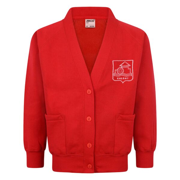 Calcot Schools Sweatshirt Cardigan Thumbnail