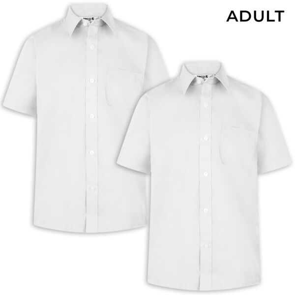Men's Short Sleeve Non Iron Eco-Shirt - 2 Pack Thumbnail